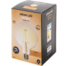 Globlampa AIRAM LED Antique amber 380lm E27 dimbar 125mm-thumb-3
