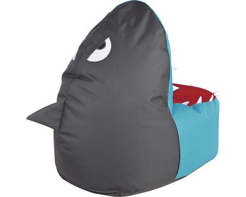 Sittsäck i form av en haj