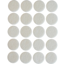 Flera runda filtkuddar för möbelmontering