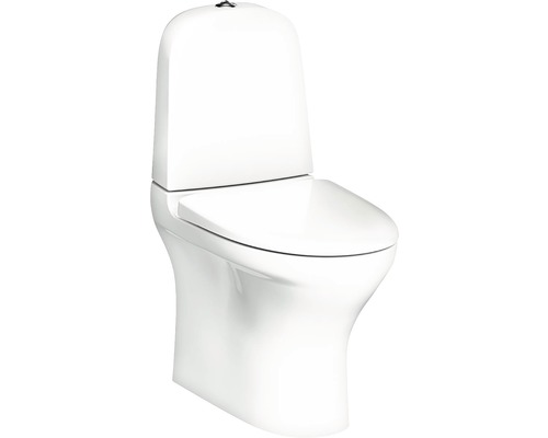 Toalettstol GUSTAVSBERG Estetic 8300 ceramicplus S/P-lås 4/2 L 7763437-0
