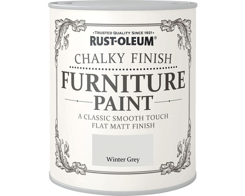 Kalkfärg RUST-OLEUM Möbelfärg Winter Grey 750 ml Rust-Oleum Möbelfärg Kalkfärg burk