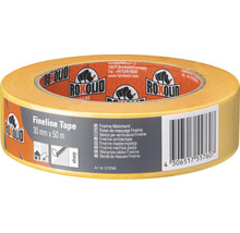 Maskeringstejp ROXOLID FineLine gul 30mm 50m