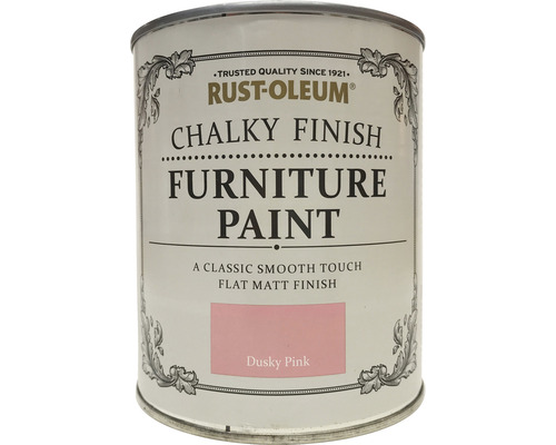 Kalkfärg RUST-OLEUM Möbelfärg Dusky Pink 750 ml Rust-Oleum möbelfärg burk, kritfärg, för möbler