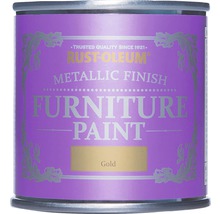 Metallicfärg RUST-OLEUM Möbelfärg guld 125ml