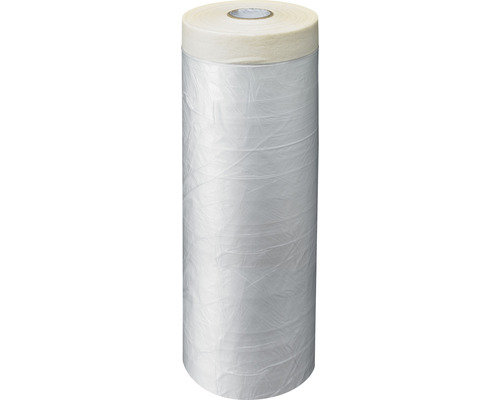 Täckfilm med maskeringstejp för målningsarbeten