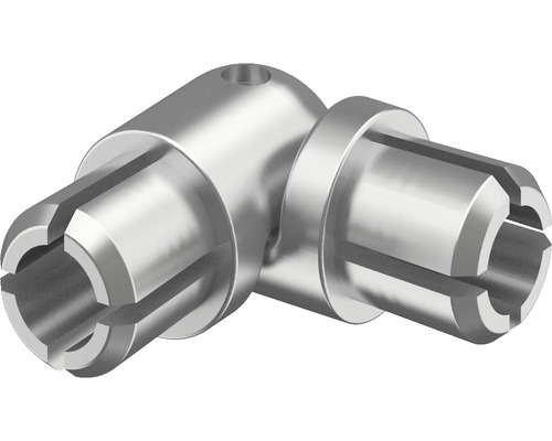 Metallvinkelkoppling för rör