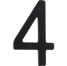 Husnummer 4 av metall