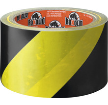 Varningstejp ROXOLID svart gul 60mm 66m-thumb-1