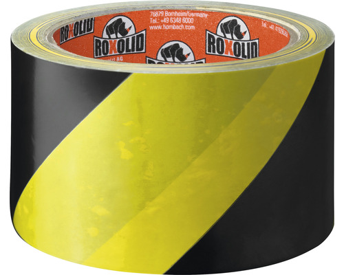 Avspärrningsband gul svart