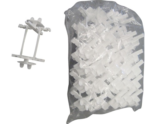 Förpackningsenhet med distanser i plast