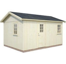 Friggebod PALMAKO Hedwig 14,9m² (inv. 13,6m²) 452x330cm natur