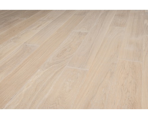 Massivt trägolv DALAFLODA BaronOak Dolomit slät 20x137x2000mm Ljust träparkettgolv