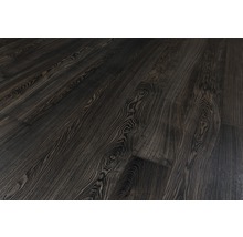 Massivt trägolv DALAFLODA NoblesseAsh Onyx 20x137x2000mm