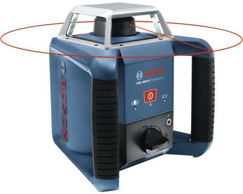 Bosch GRL 400 H Professional rotationslaser med horisontell laserstråle