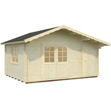 Friggebod PALMAKO Emma inkl. golv 14,9m² 513x410cm natur