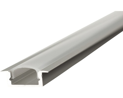 Aluminiumprofil till LED-list LPV7 BxH 22x8,8mm 2m