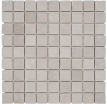 Fyrkantig mosaikplatta av natursten