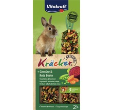 Vitakraft Kräcker Original med grönsaker och rödbetor för kaniner, 2 stycken