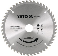 Yato cirkelsågblad för trä, 216 millimeter diameter
