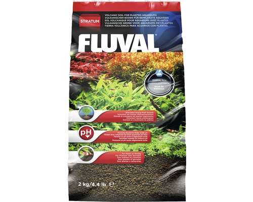 Bottensubstrat FLUVAL stratum för växter och räkor 2kg