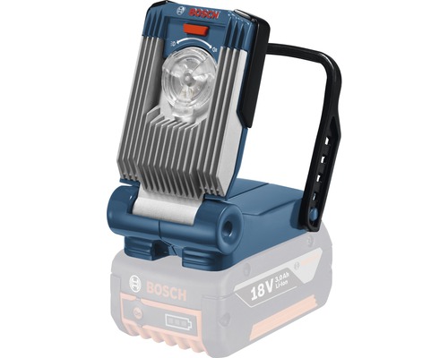 Bosch batteridriven byggstrålkastare med handtag