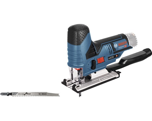 Sticksåg BOSCH PROFESSIONAL GST 12V-70 utan batteri & laddare inkl. 2xsågblad Bosch Professional batteridriven sticksåg med sticksågsblad