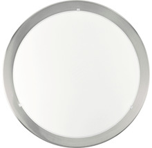 Rund taklampa med metallram