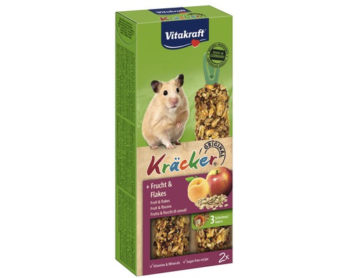 Hamstergodis VITAKRAFT Frukt-Kräcker® 2st