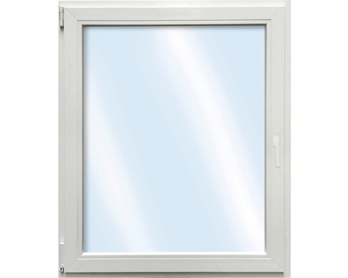 Öppningsbart fönster ARON Basic PVC inåtgående dreh-kipp 110x130 cm vänster Rektangulärt fönster med handtag