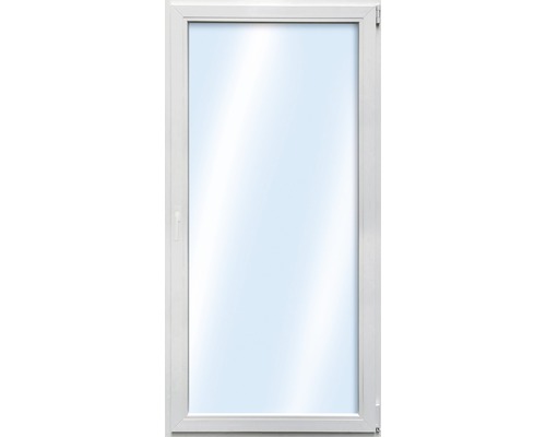 Altandörr ARON Basic PVC inåtgående dreh-kipp säkerhetsglas 90x210 cm höger Vitt plastfönster