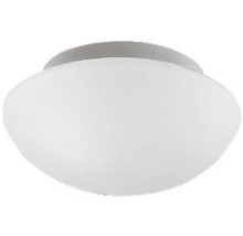 Taklampa med mjölkglasskärm