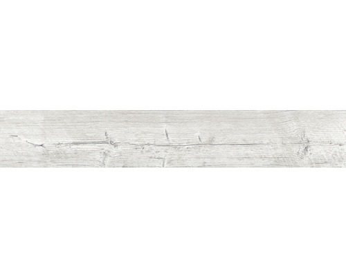 Klinker Village blanco vit matt 20x120x1,16cm träoptik Träpanel med trästruktur