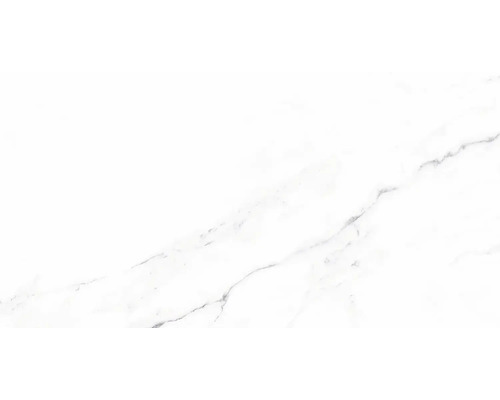 Klinker Verona Blanco vit marmoroptik matt 32x62,5 cm