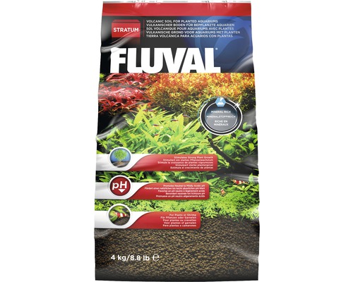 Bottensubstrat FLUVAL stratum för växter och räkor 4kg