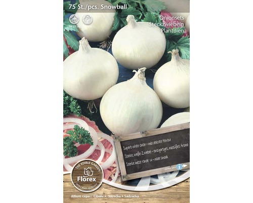 Snowball lökset förpackning med 75 stycken