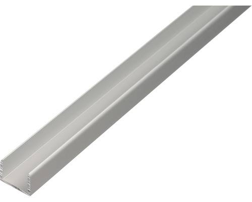 U-profil KAISERTHAL aluminium 8,9x10x1,5 mm 2 m