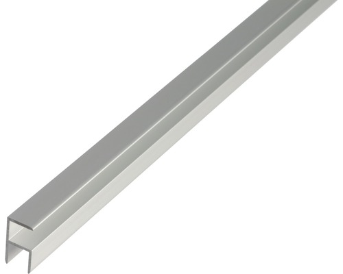Hörnprofil KAISERTHAL aluminium 10,9x20x1,5 mm 2 m U-profil av aluminium för olika applikationer
