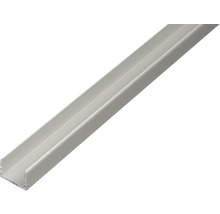 U-profil KAISERTHAL aluminium 22,5x22x1,8 mm 2 m-thumb-0