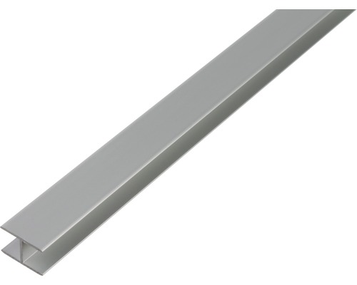 H-profil KAISERTHAL aluminium 12,9x24x1,5 mm 2 m Metall H-profil
