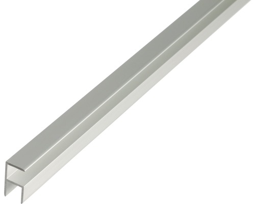 Hörnprofil ALBERTS självklämmande aluminium silver 10,9x20x1,5mm 1m