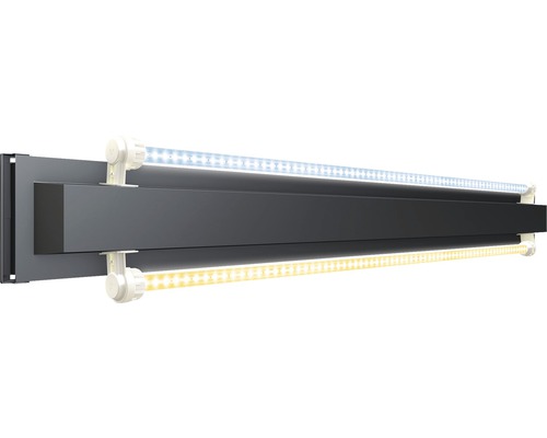 Akvariumlampa med två LED-lysrör