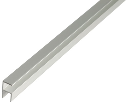 Hörnprofil ALBERTS självklämmande aluminium silver 19,5x40x1,8mm 2m Aluminiumprofil