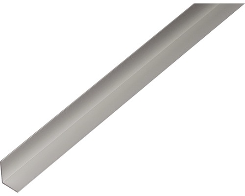 Vinkelprofil ALBERTS aluminium silver eloxerad 22,8x19x1,8mm 1m