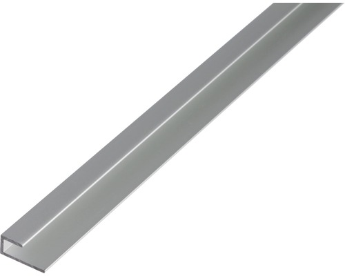 Ändprofil KAISERTHAL aluminium 20x9x1,5 mm 1 m