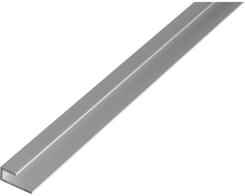 Ändprofil KAISERTHAL aluminium 20x9x1,5 mm 2 m