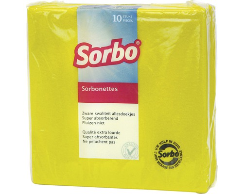 Svampdukar SORBO 38x38cm 10-pack