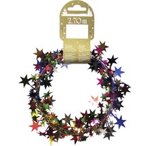 Lamettagirlang med stjärnor, 2,70 meter