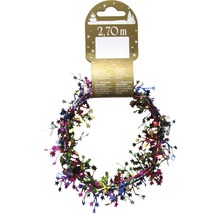 Julgransgirlang med stjärnor, längd 2,70 meter