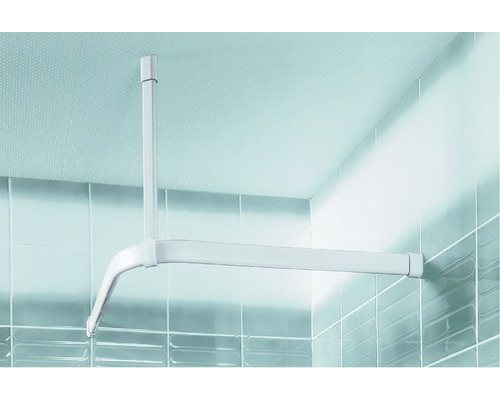 Duschdraperistång för takmontering i badrummet