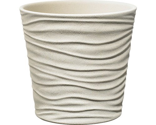 Blomkruka SOENDGEN Sonora keramik Ø24x24cm sahara beige